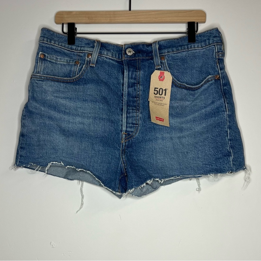 levi’s | 501 high rise shorts